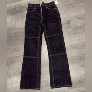 Felt Dark plum jeans